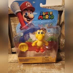Super Mario Koopa Paratroopa With Gold Coin